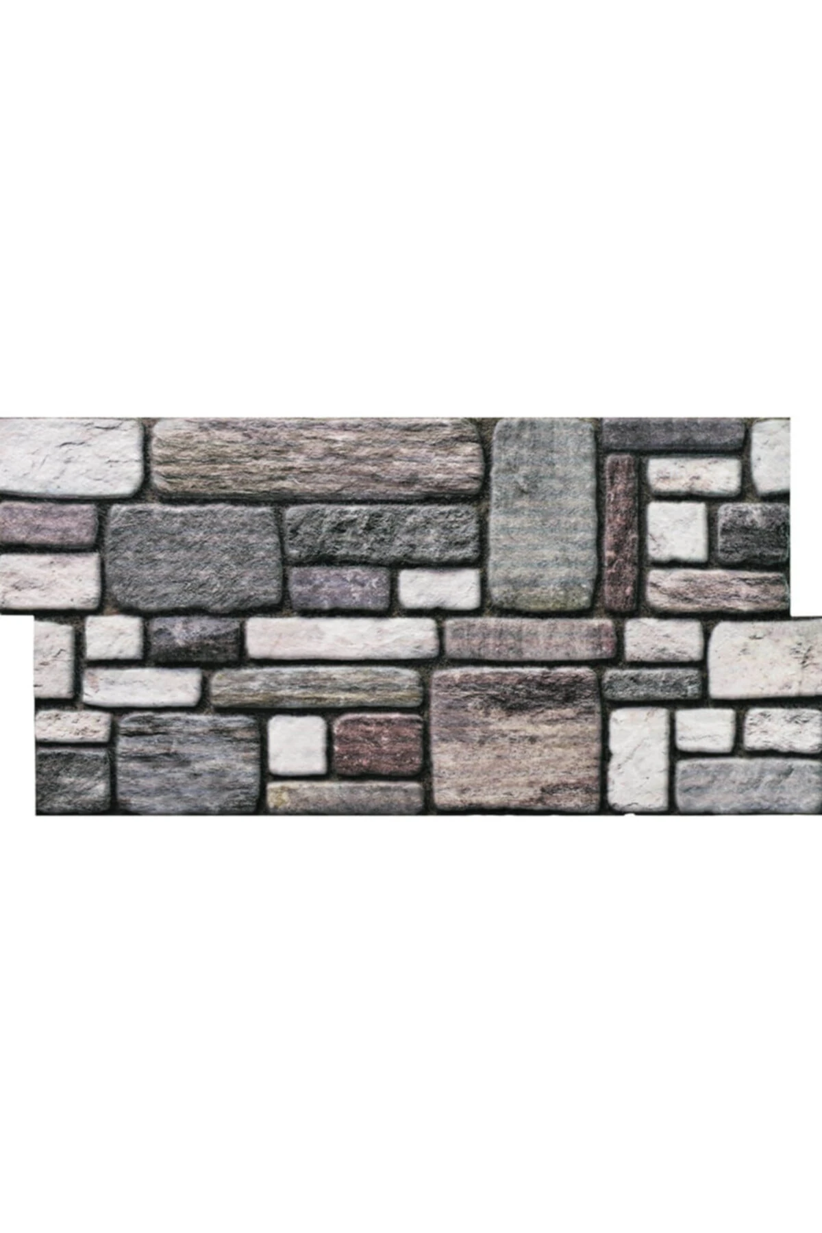 5 Adet X Karma Taş Desenli 3 Boyutlu Renkli Strafor Köpük Duvar Kaplama Paneli (kr-317)