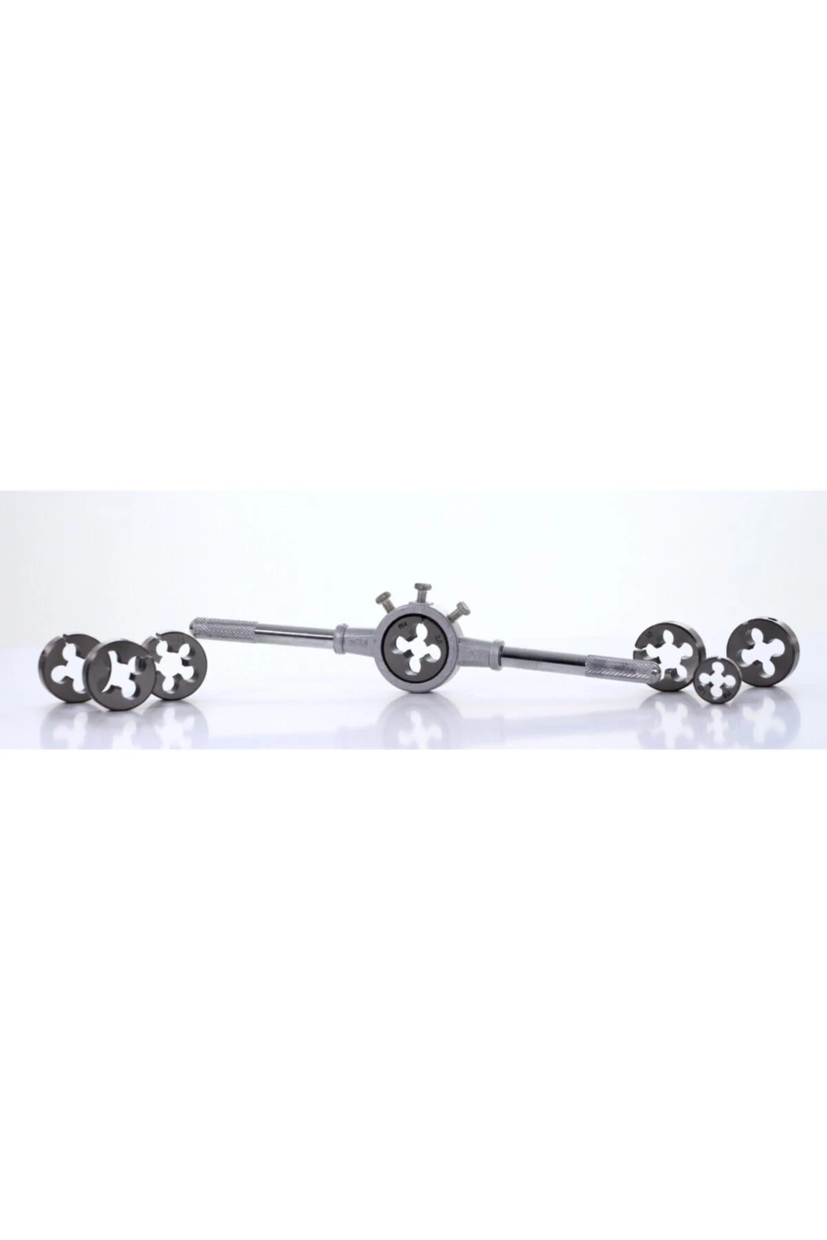 110 Parça Pafta Kılavuz Seti S2 Çelik Profesyonel M2-m18 Metrik