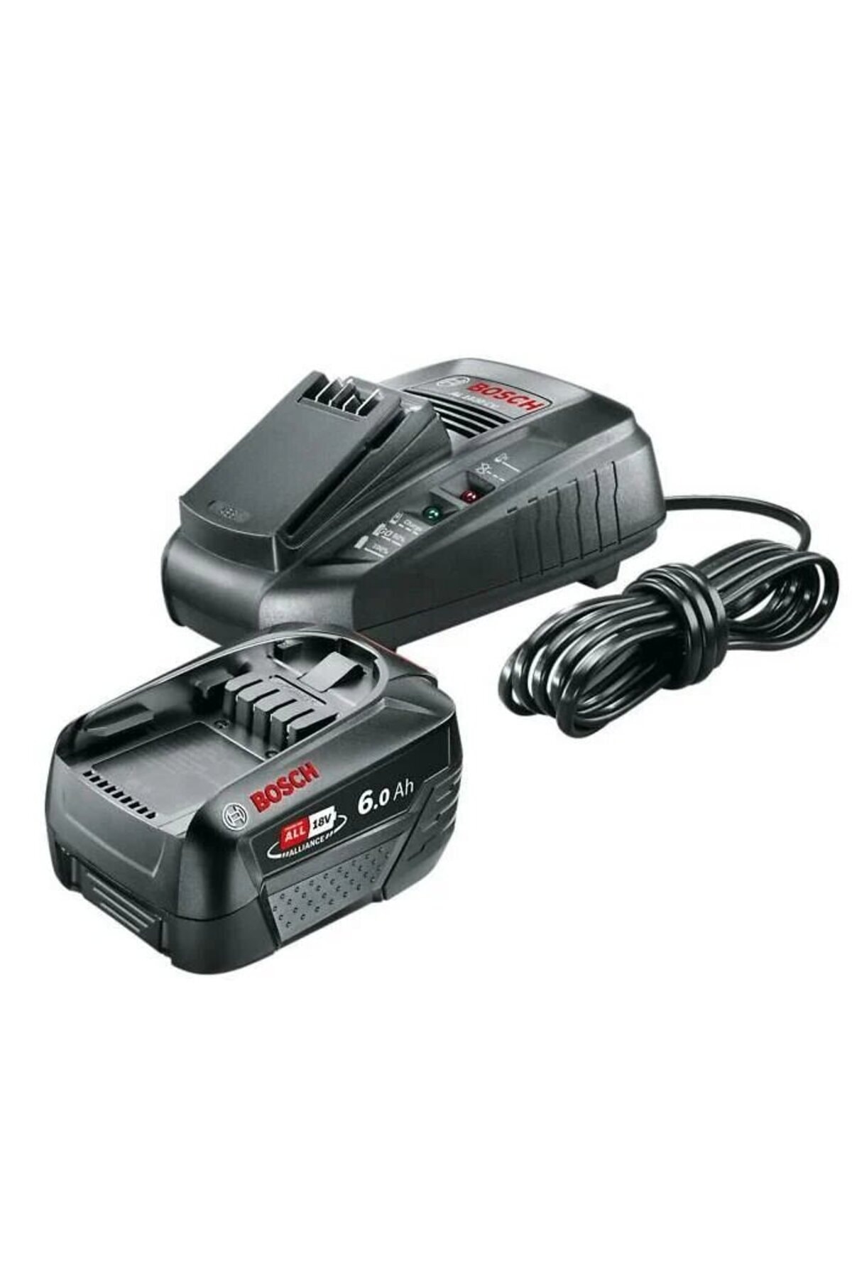 BOSCH 18V AKÜ SETİ 6,0 AH AKÜ+AL1830 ŞARJ CİHAZI