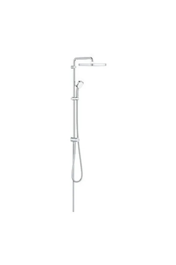 Tempesta Cosmopolitan System 250 Cube Duvar Bağlantılı, Divertörlü Duş Sistemi - 26694000