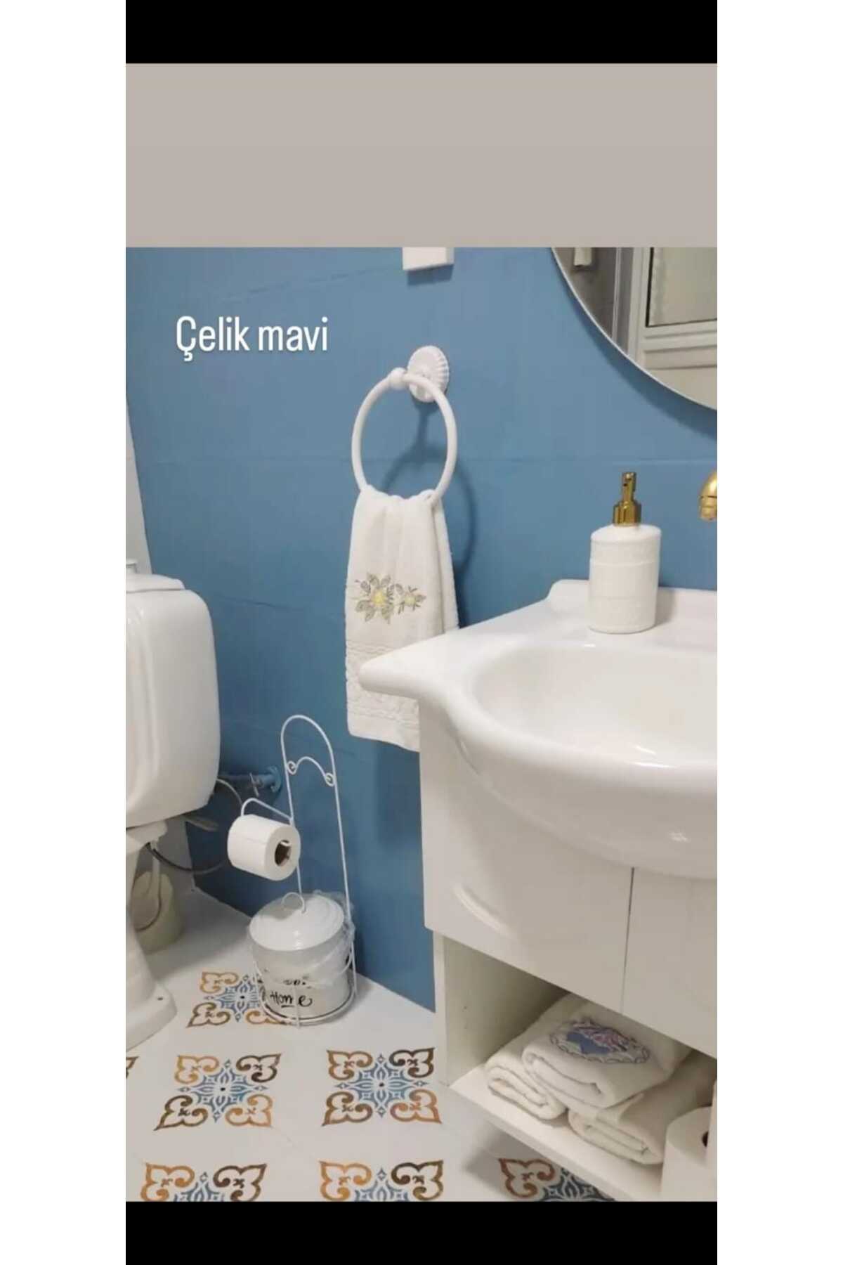 Stella Su Bazlı Saf Akrilik Boya 500ml - Çelik Mavisi