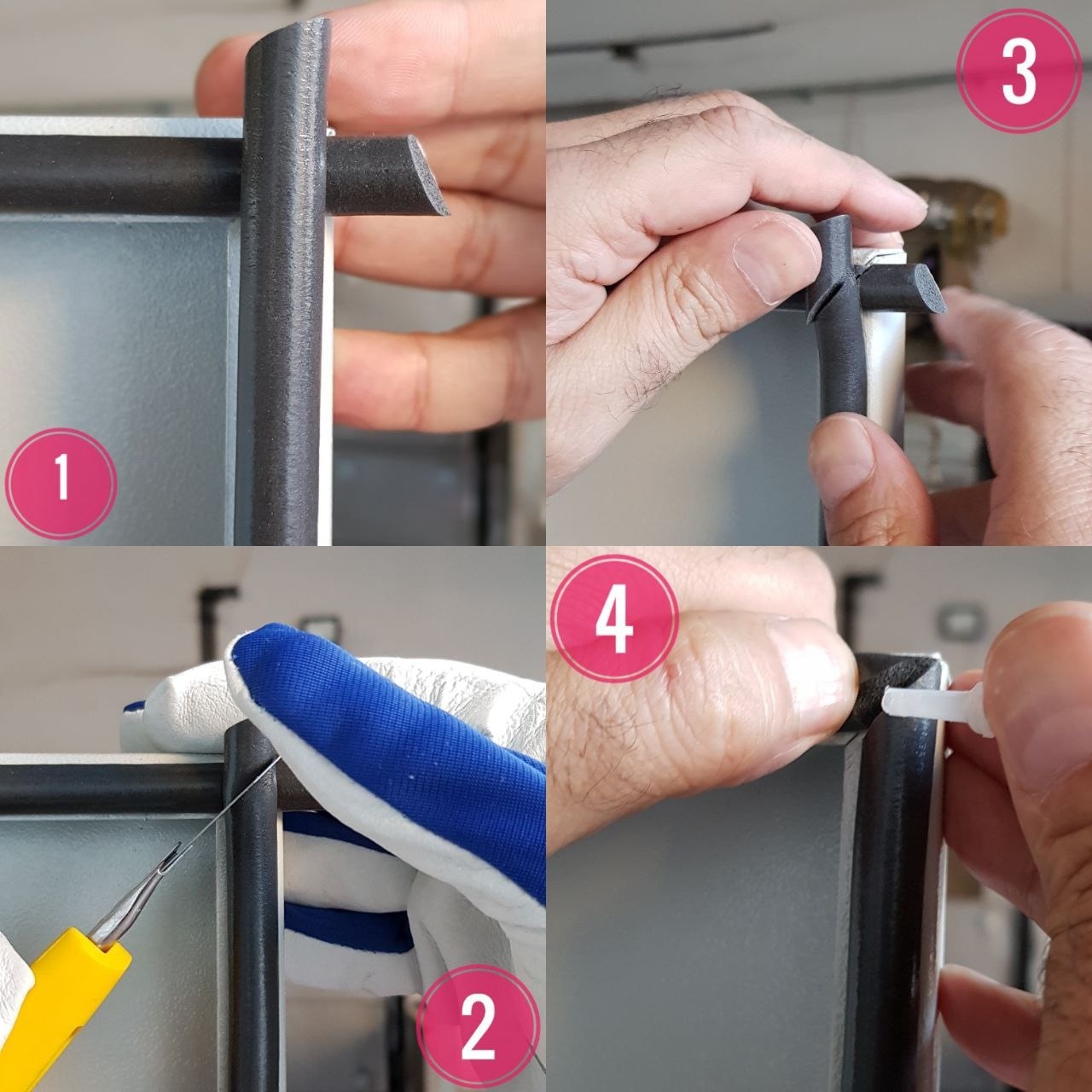 10X15.MM/10.M Yapışkanlı Dökme Pu Conta
