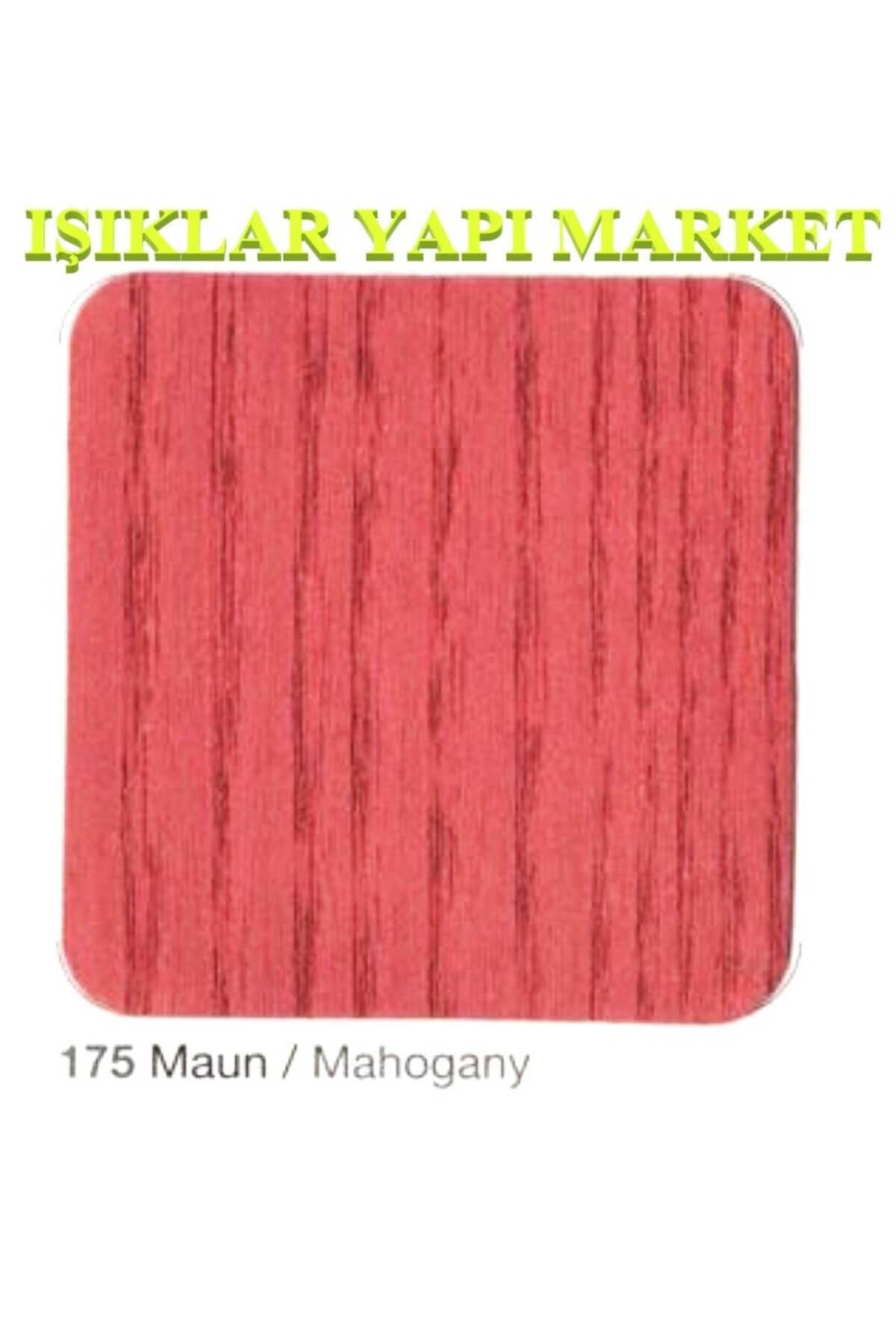 POLİSAN Wood&w-antiaging-ahşap Verniği-yarı Mat-su Bazlı-2,5litre (2,60KG.)-175-maun
