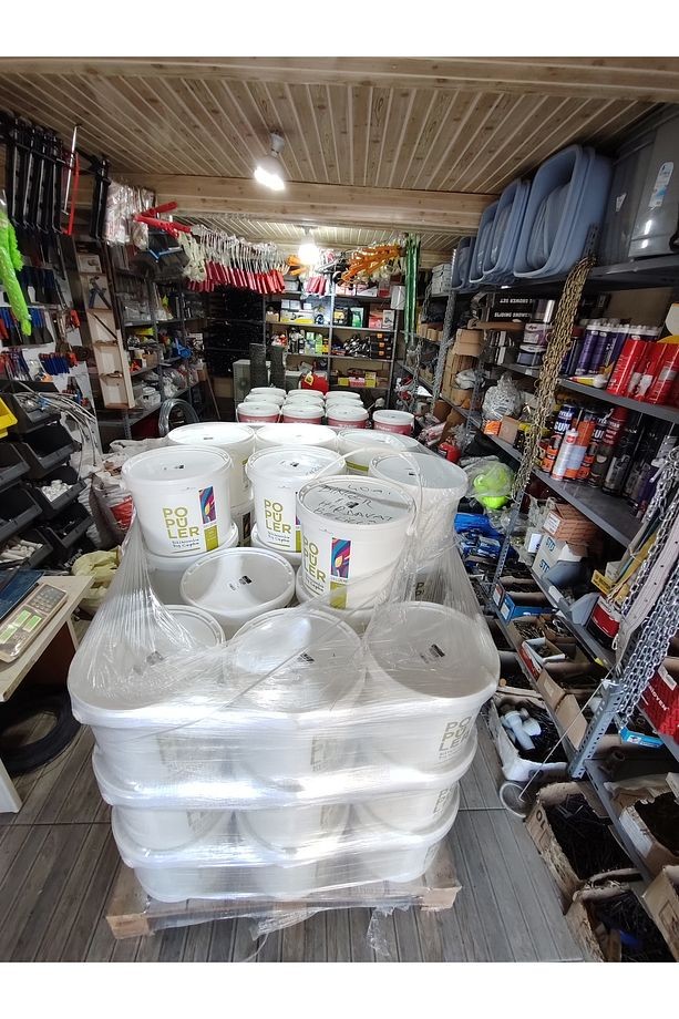 20 Kg Dış Cephe Beyaz Boya Silikonlu 1 Ci Kalite