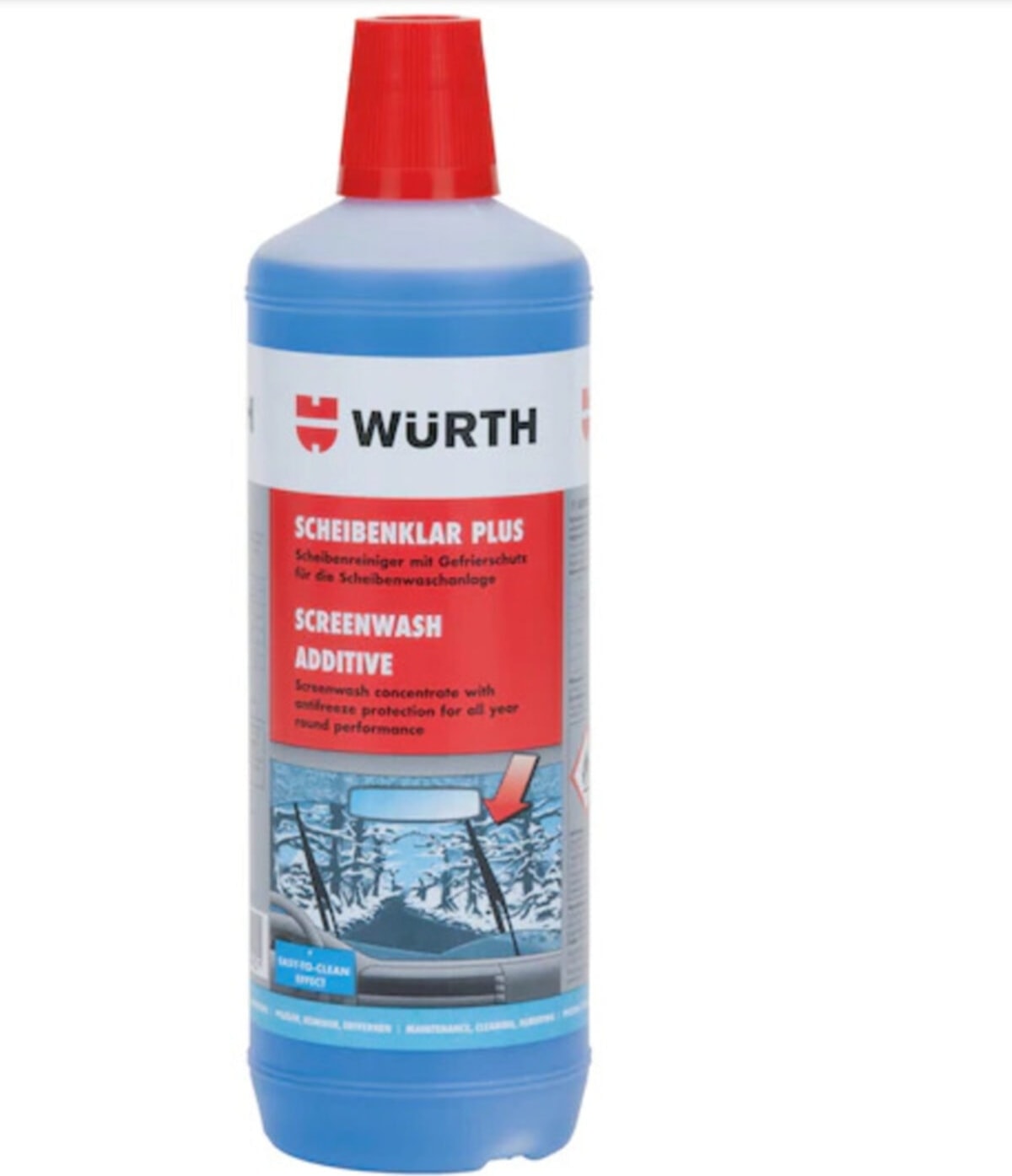 Oto Aksesuar Konsantre Antifrizli Cam Suyu Plus 1000 ml Cam Temizleme Suyu 1 Litre