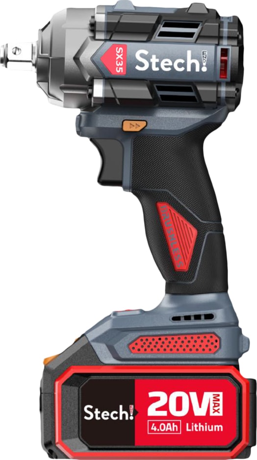 SX35 Akülü Darbeli Somun Sıkma 2 x 4 A.h Akü 500NM Tork + 2 Yıl Garanti
