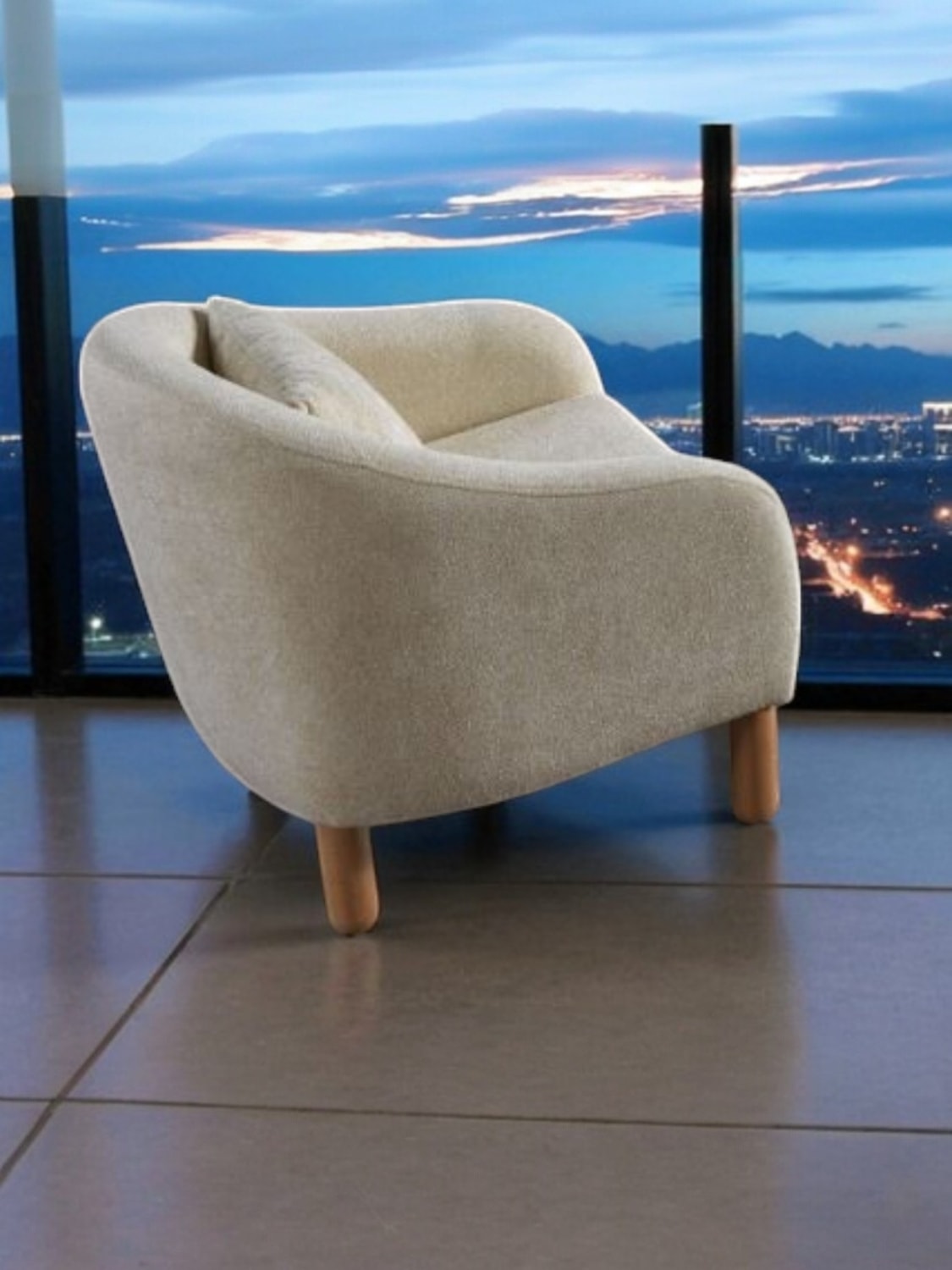 4'lü 12 cm Oval Ahşap Ayak Bohem Tarz Koltuk Ayağı Baza Ayağı Tv Ünitesi Ayağı 3301000000887