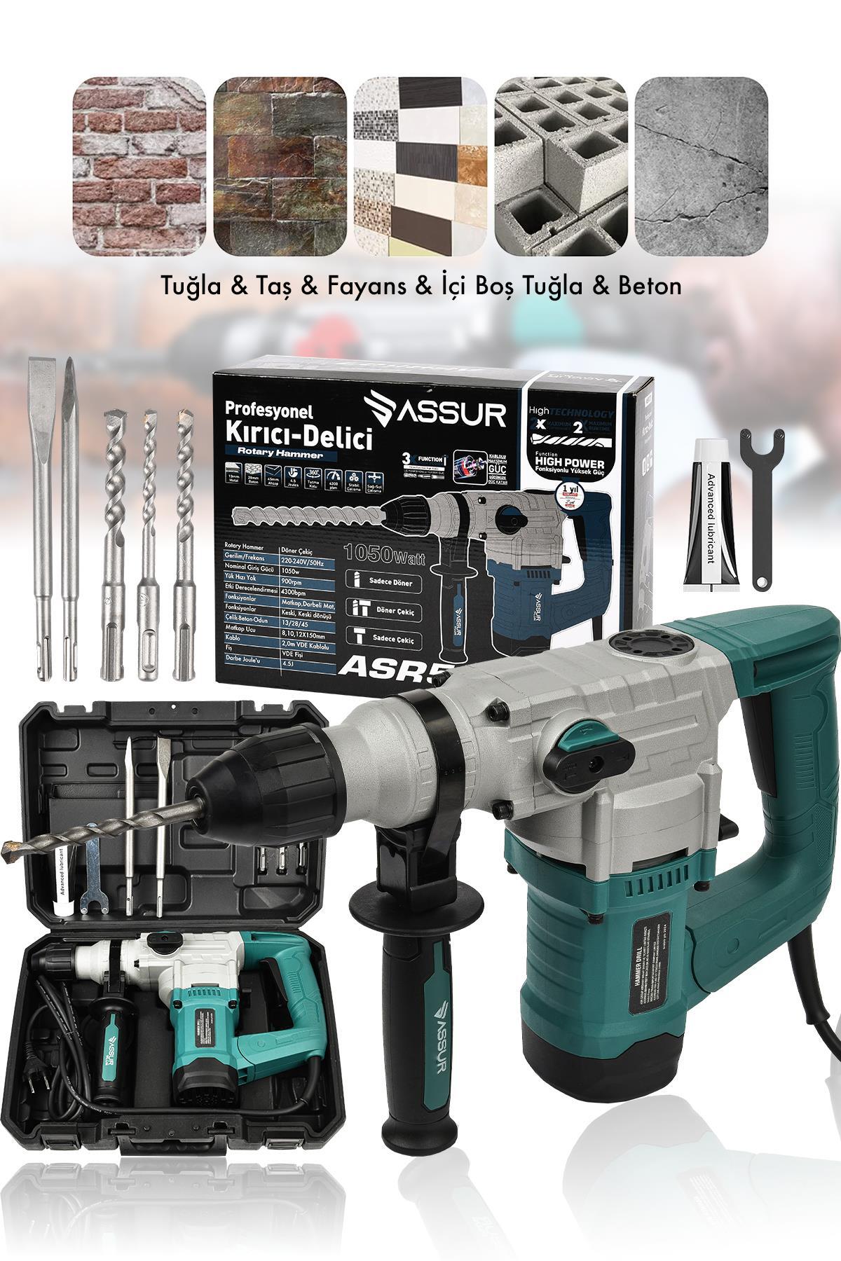 1050w Profesyonel 28 mm Kırıcı Delici Hilti Darbeli Hilti