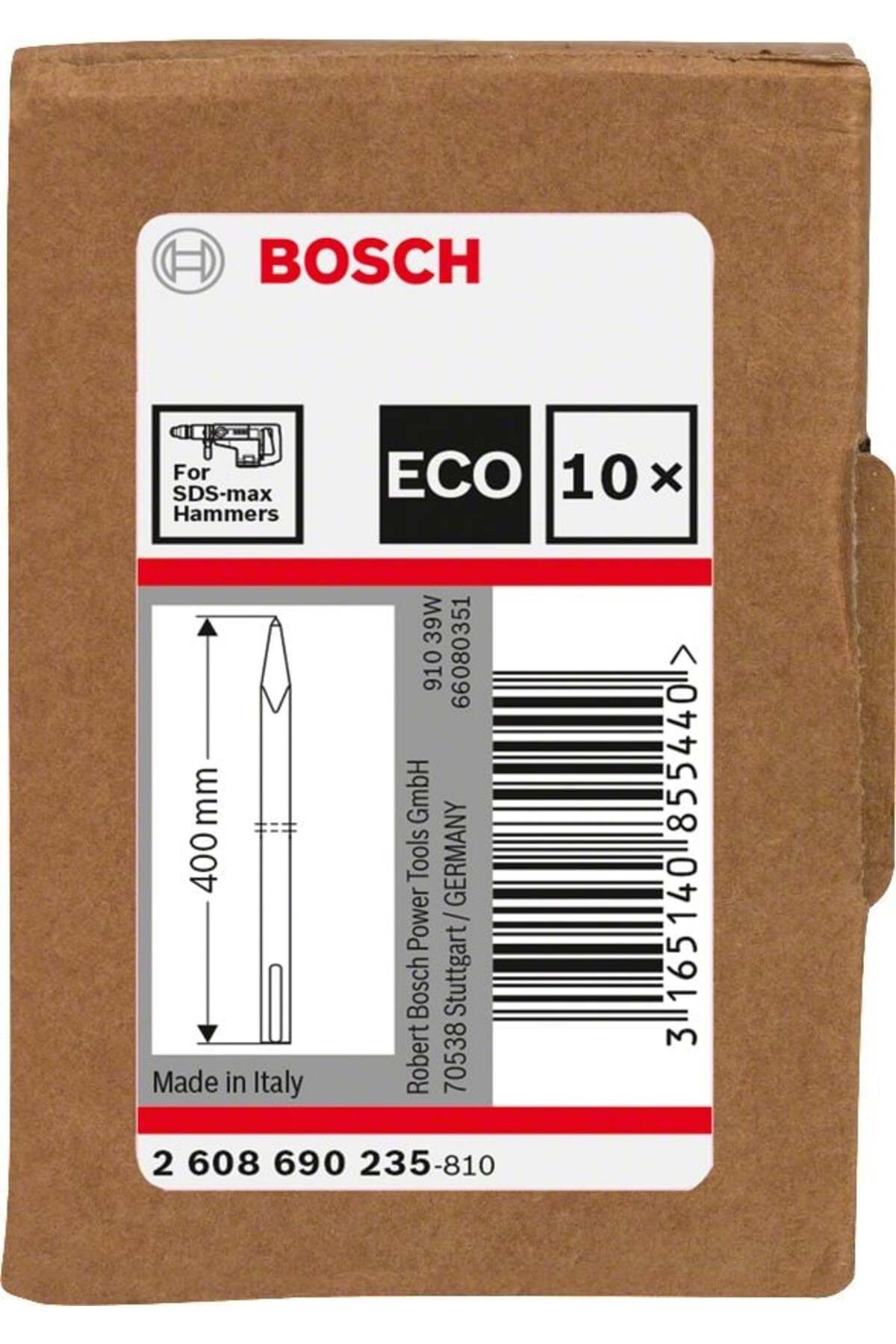 - SDS-Max Şaftlı Sivri Keski 400 mm 10'lu EKO