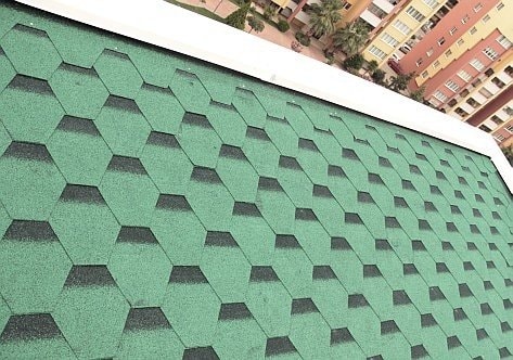 Unotech Shingle Petek Yeşil (Altıgen)