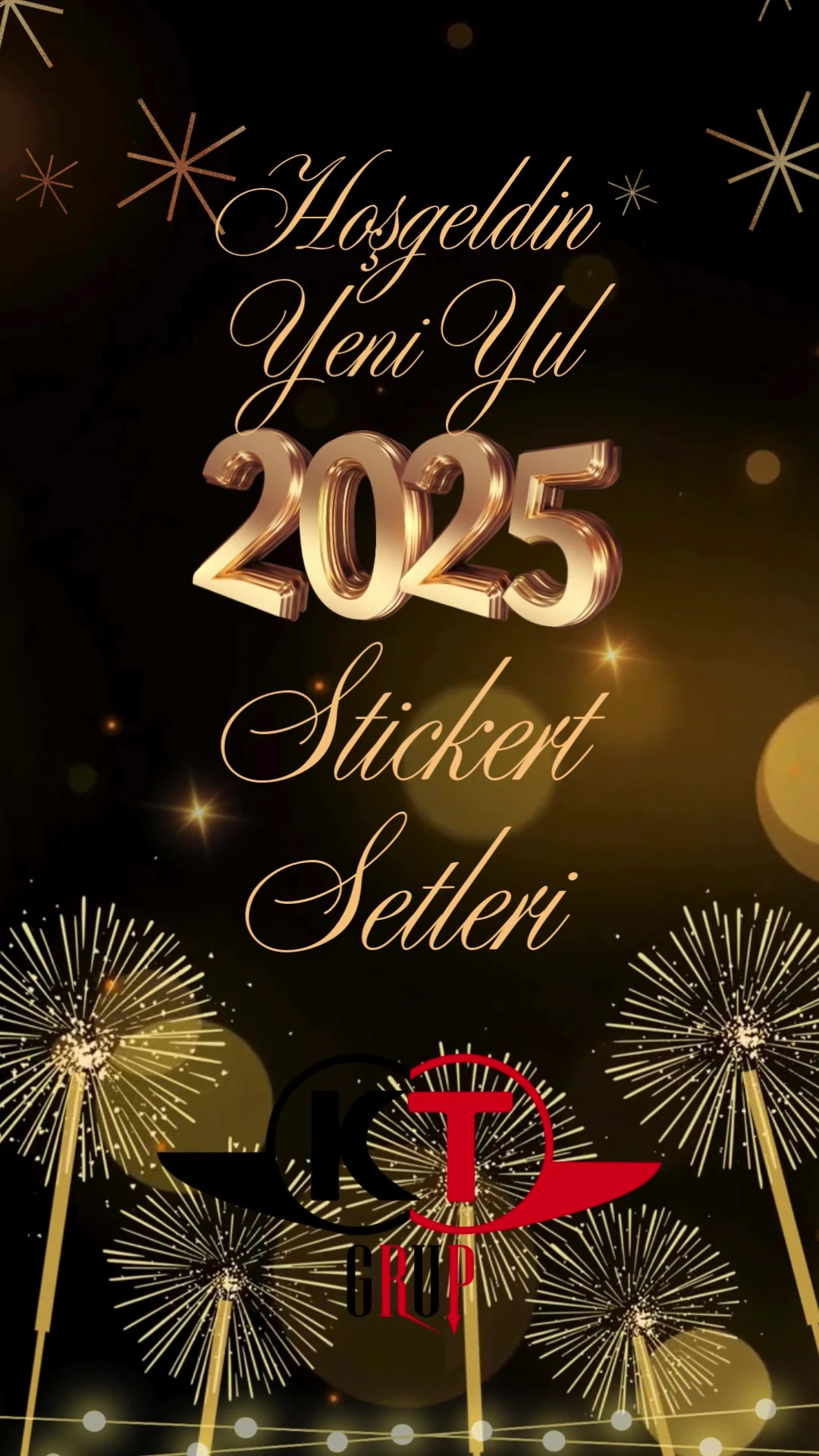 Yeni Yıl Yılbaşı Figürleri 3'lü Priz Sticker Setleri