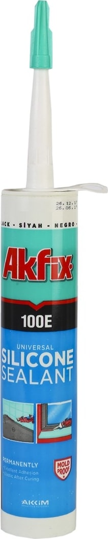 100E Silikon Kartuş Siyah 280ml