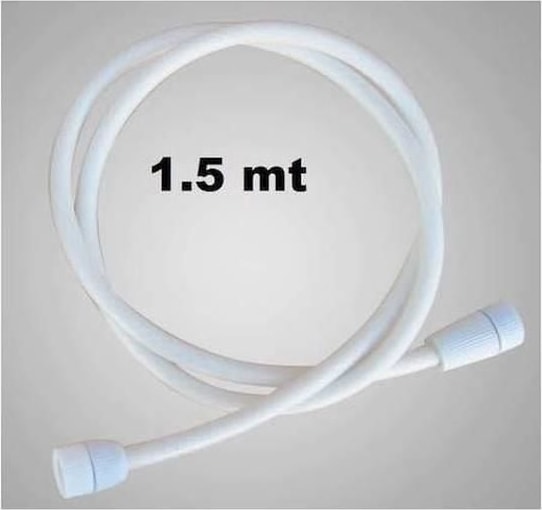 Şofben Plastik Duş Hortumu 1/2x1/2 150 cm