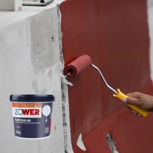 Izower M2 Elastik Su Yalıtım Kaplaması- Mavi- 18 kg