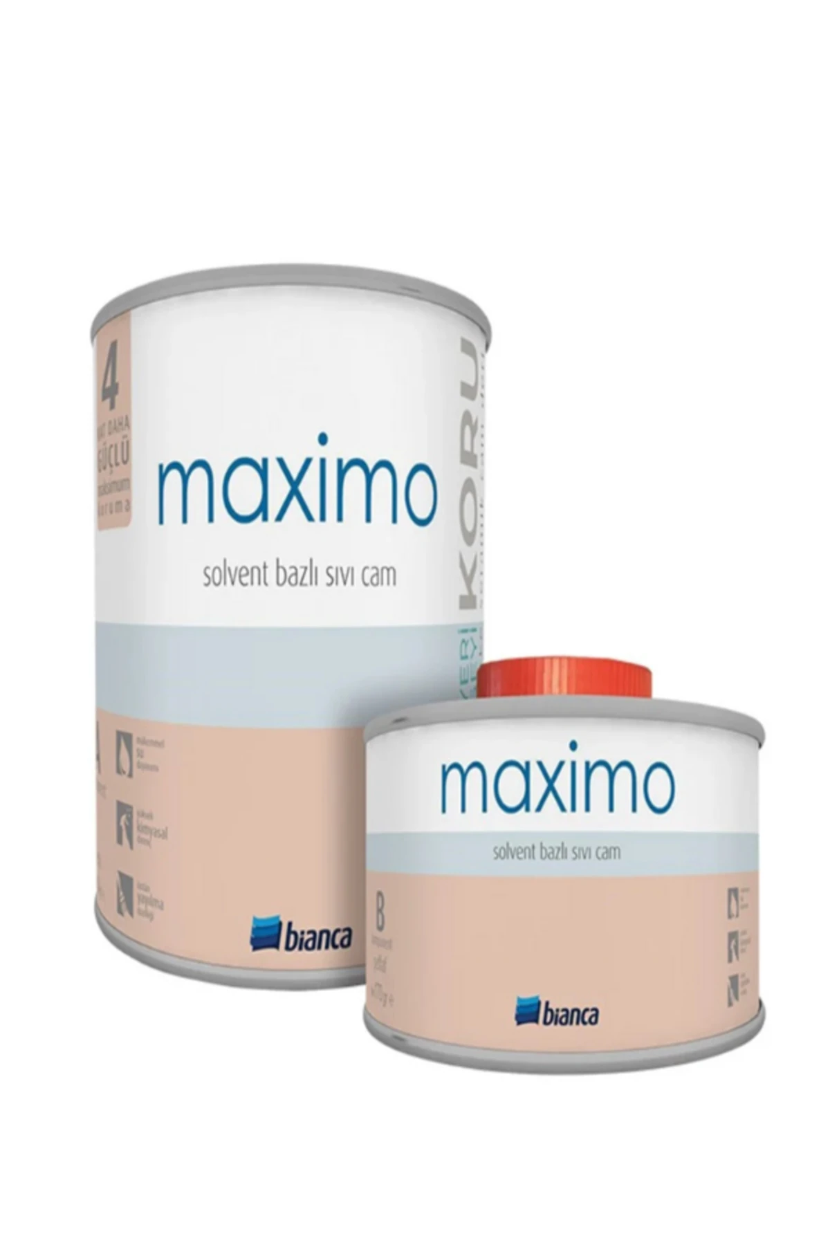 Maximo Sıvı Cam Vernikten 3 Kat Daha Koruyucu ( Parlak )