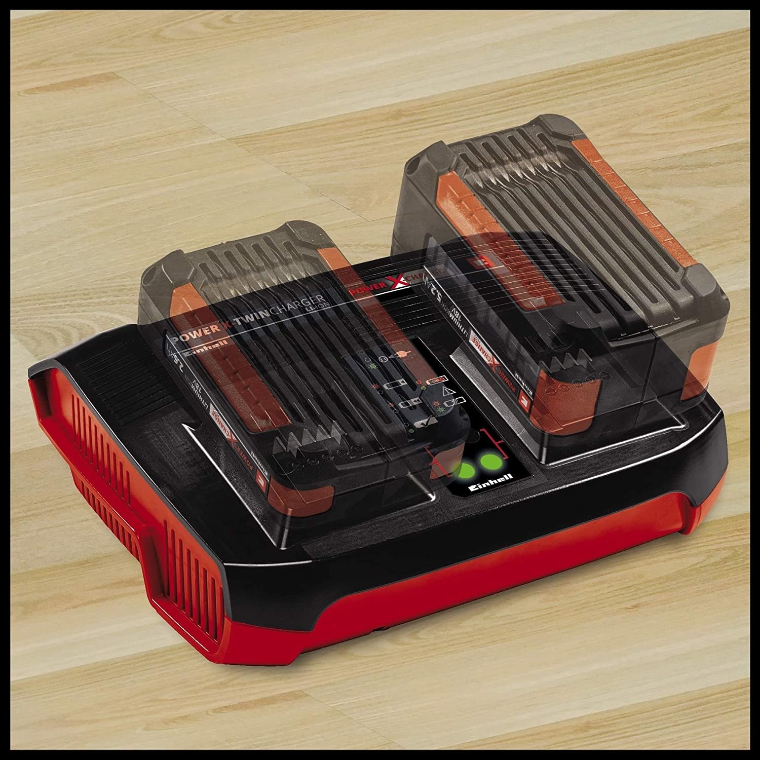 EİNHELL 18V 4Ah Çift Akü ve Power-X-Twincharger Ikili Şarj Cihazı