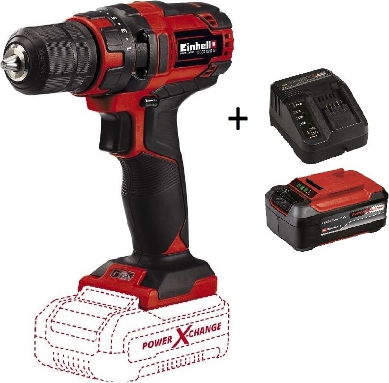 Tc-Cd 18/35 Li (1x5.2 Ah Plus Starter Kit) 18 V Akülü Vidalama Matkap
