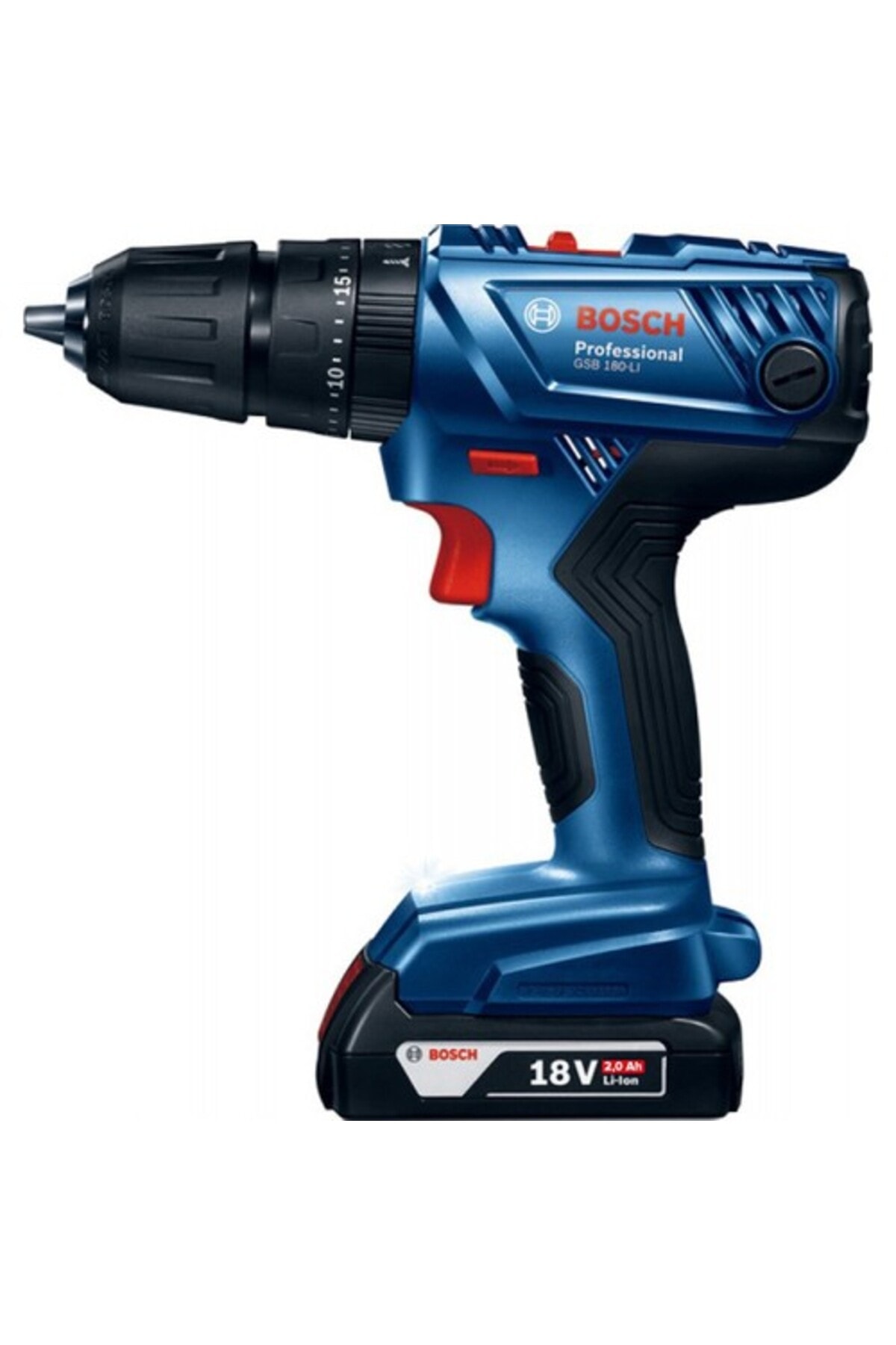 BOSCH Gsb 180-li Çift Akülü 2 Ah Vidalama Makinesi