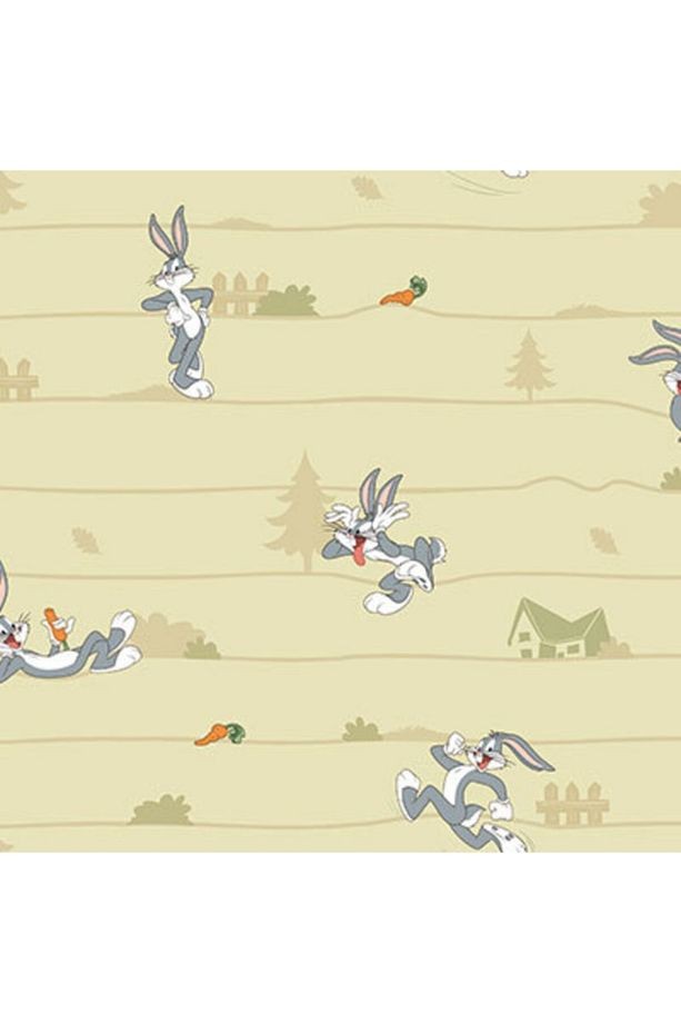 Adakıds Bugs Bunny Desenli Duvar Kağıdı (10,6m2)