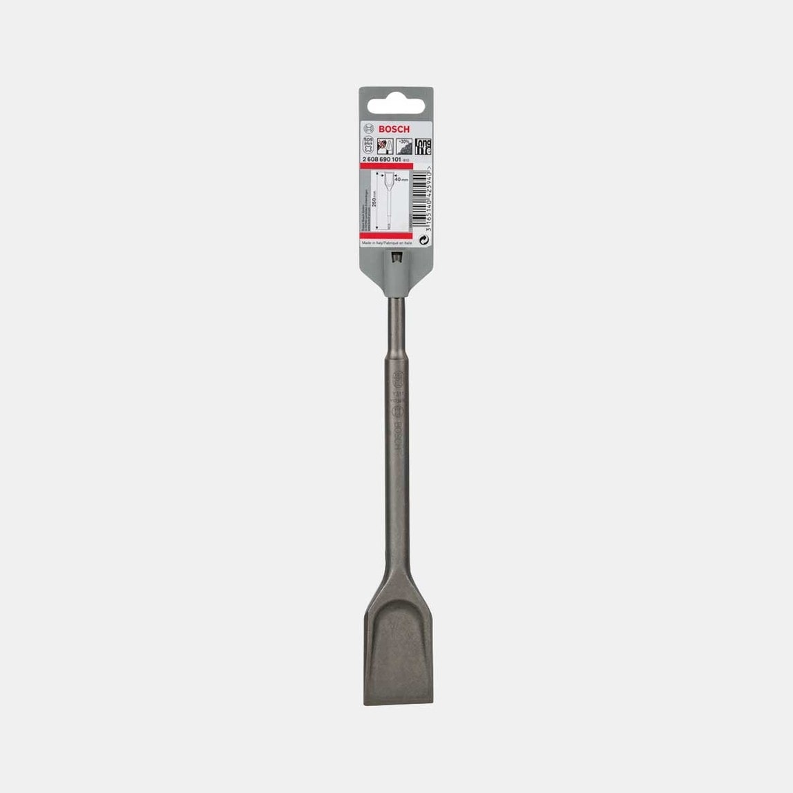Geniş Yassı Keski 40250 mm Long Life