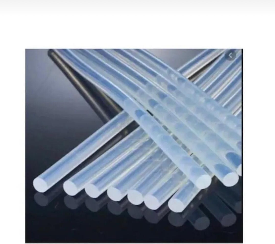 Ince Çubuk Sıcak Silikon Tabancası Mumu (30 Adet) 7x4 mm