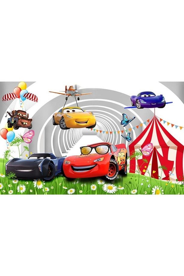 Şimşek Mcqueen Duvar Kağıdı 9