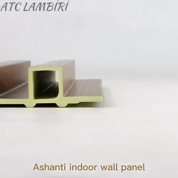 Atc Kahverengi Ahşap Görünümlü Pvc Kaplama Lambiri 16cmx95cm