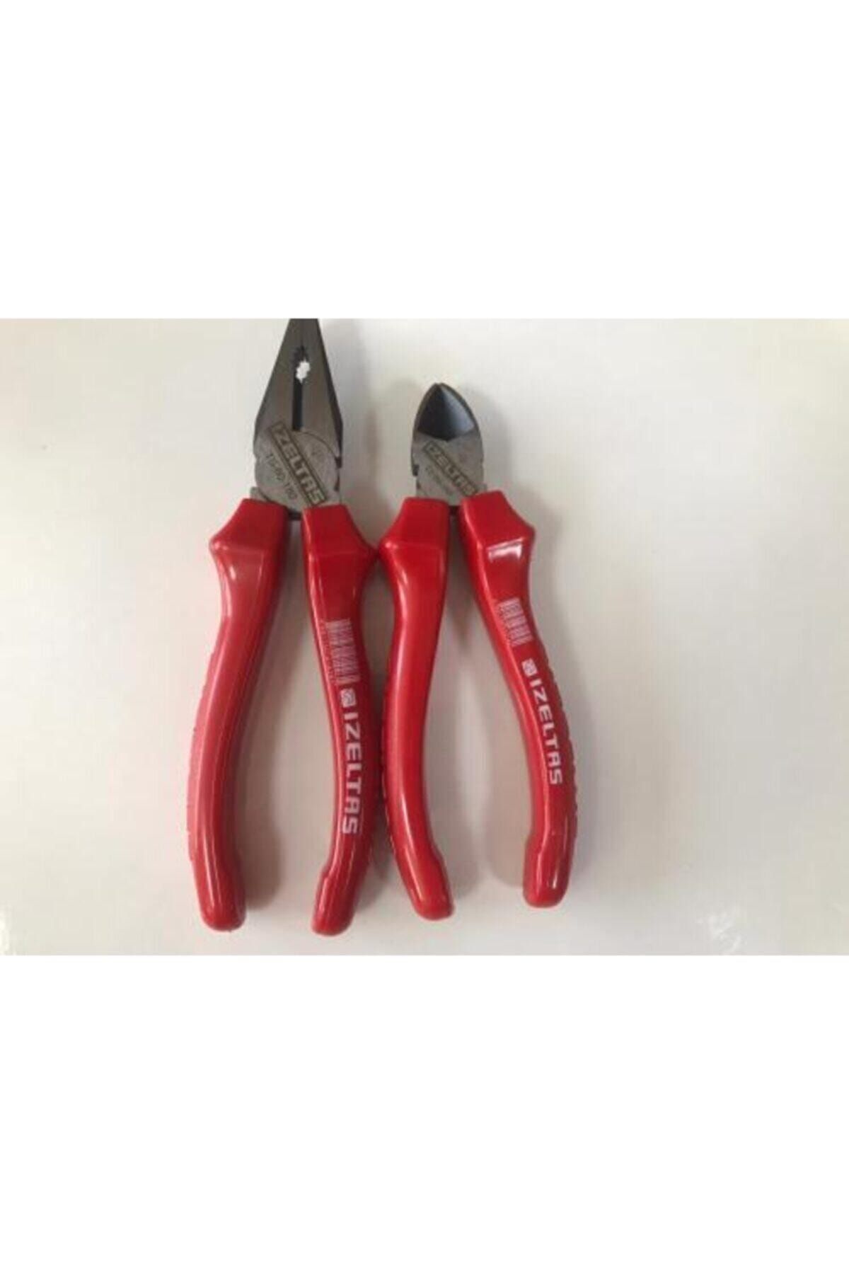 Pense 180 mm Yan Keski 160 mm 2 'Li Set