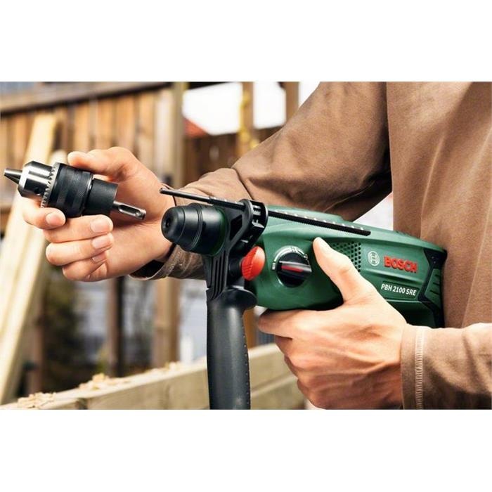 BOSCH Pbh 2100 Sre Sds-Plus Kırıcı Delici Çantalı Yedek Supra Mandrenli