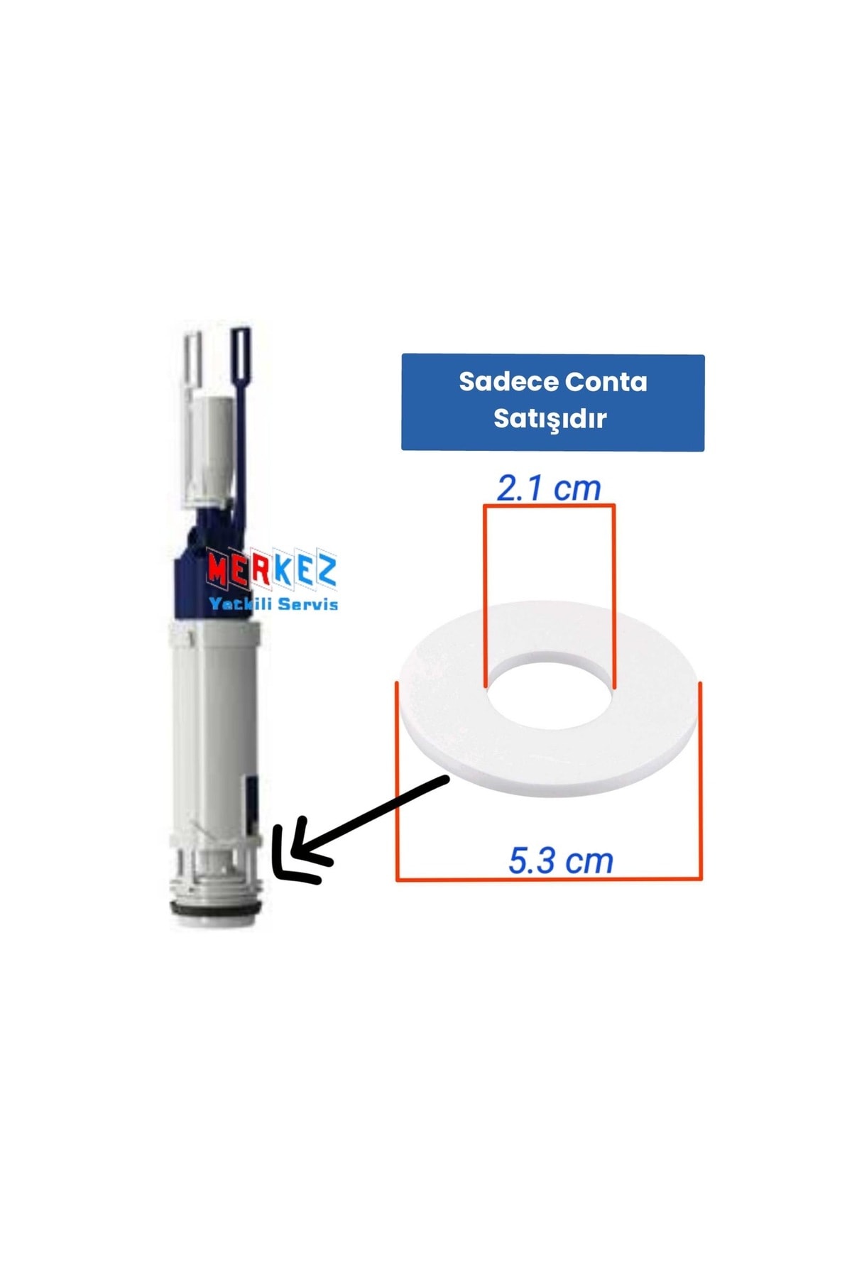 Gömme Rezervuar 436317YP Boşaltma Grubu Contası