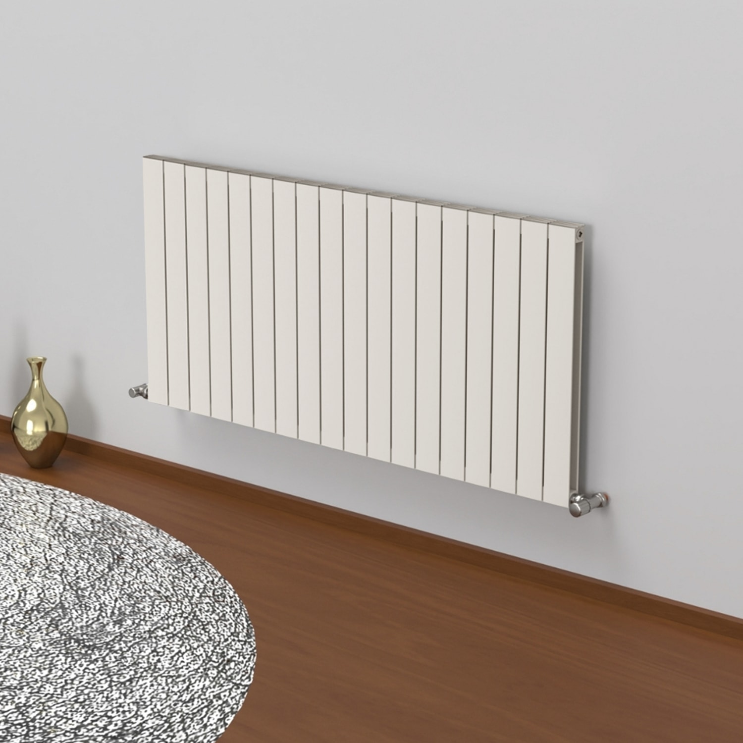 Smyrna 60X126 (18 Dilimli) Kırık Beyaz RAL9010 Radyatör