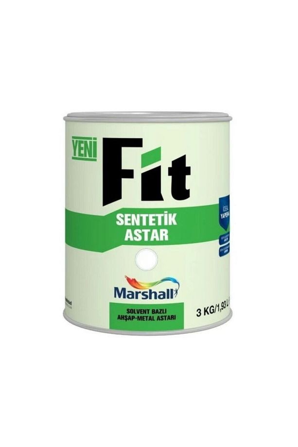 Fit Ahşap Metal Astarı Beyaz 3kg/1,93l