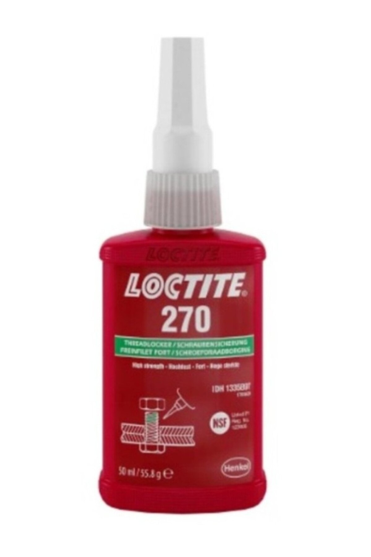 Loctite 270 Bo 50 Ml. Efad (Yüksek Mukavemet)