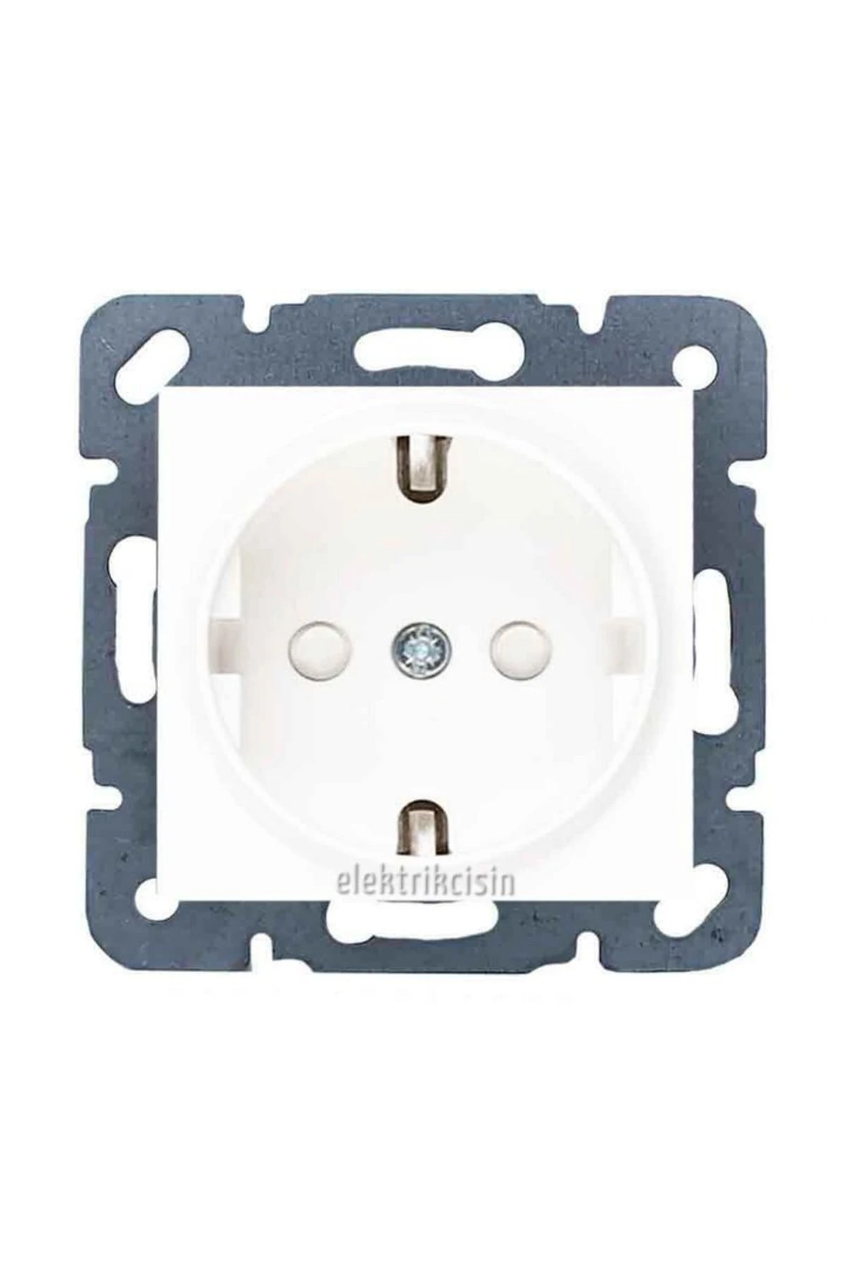 Meridian Çocuk Korumalı Topraklı Priz (çerçeve Hariç) 10 Adet