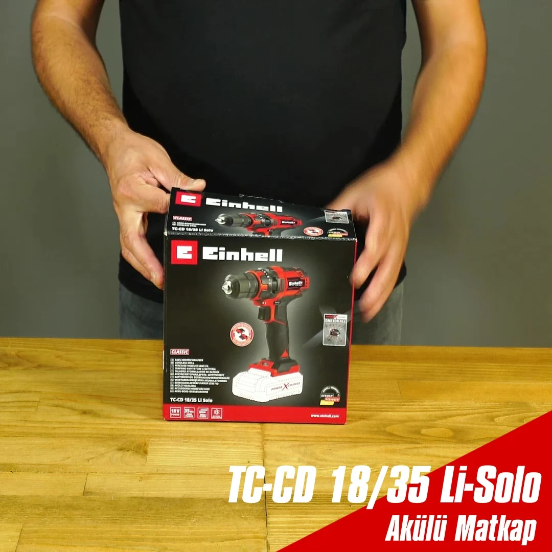 TC-CD 18/35 Li - Solo, Akülü Matkap