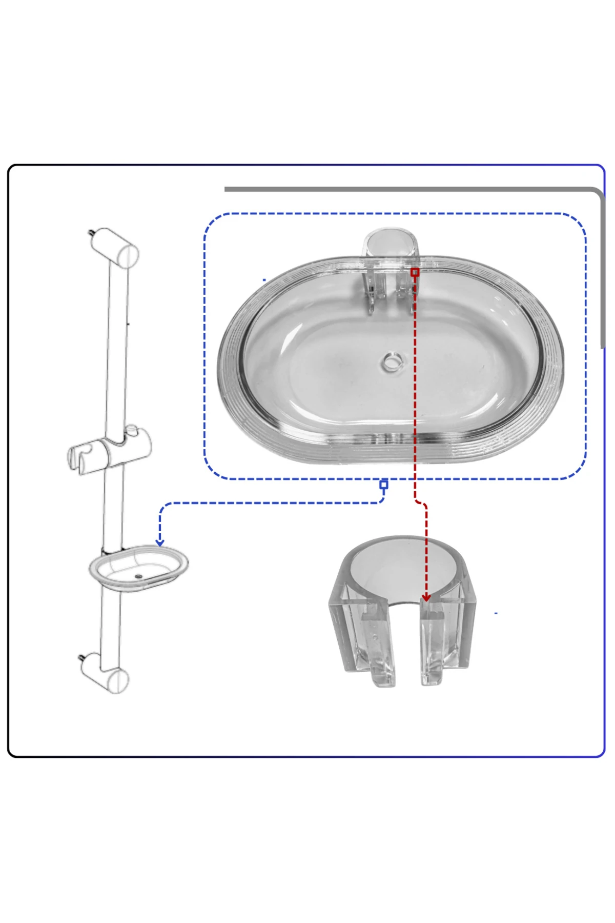 33033YP  -ARTEMA-Sabunluk –  Sürgü Takımı