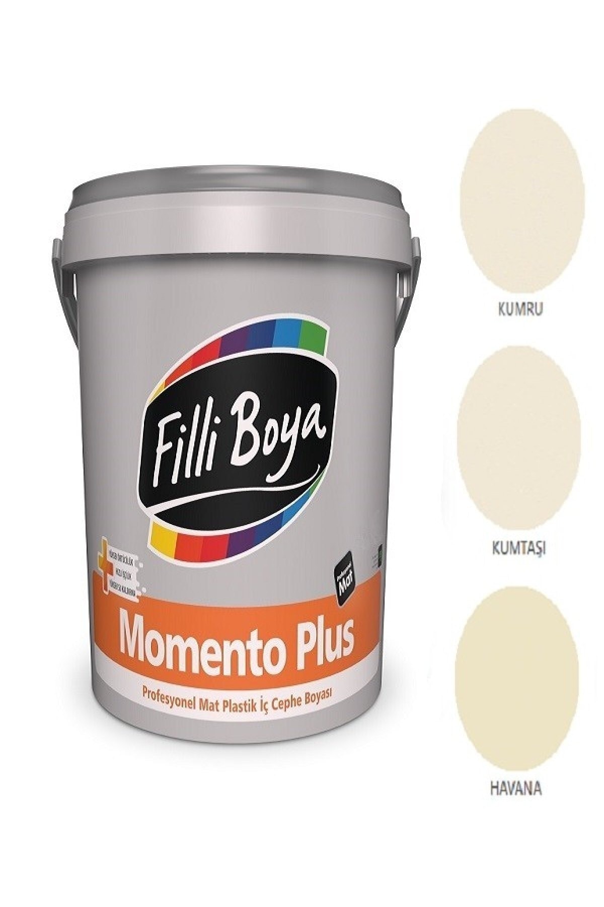 Momento Plus Profesyonel Mat Plastik Iç Cephe Boyası 7.5lt (kumru)