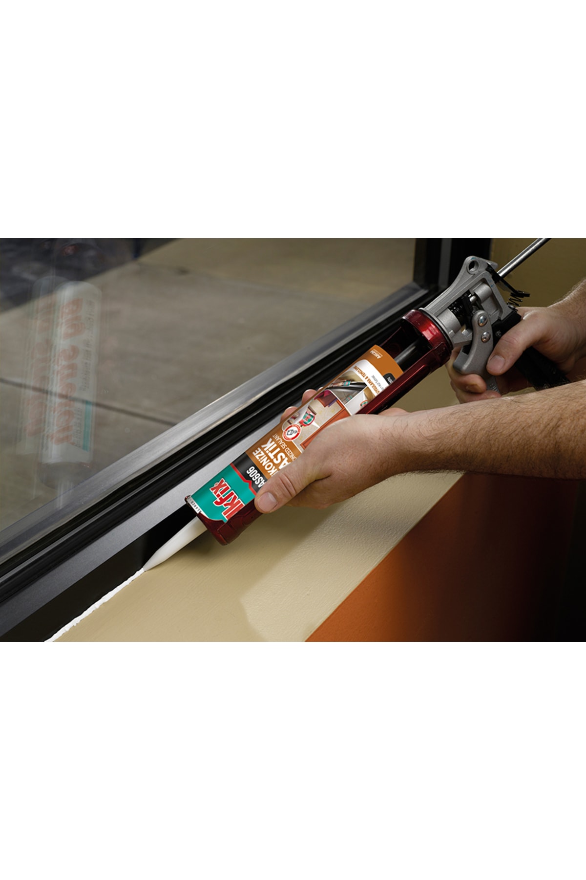 As606 Silikonize Akrilik Mastik 500 Gr Kahverengi