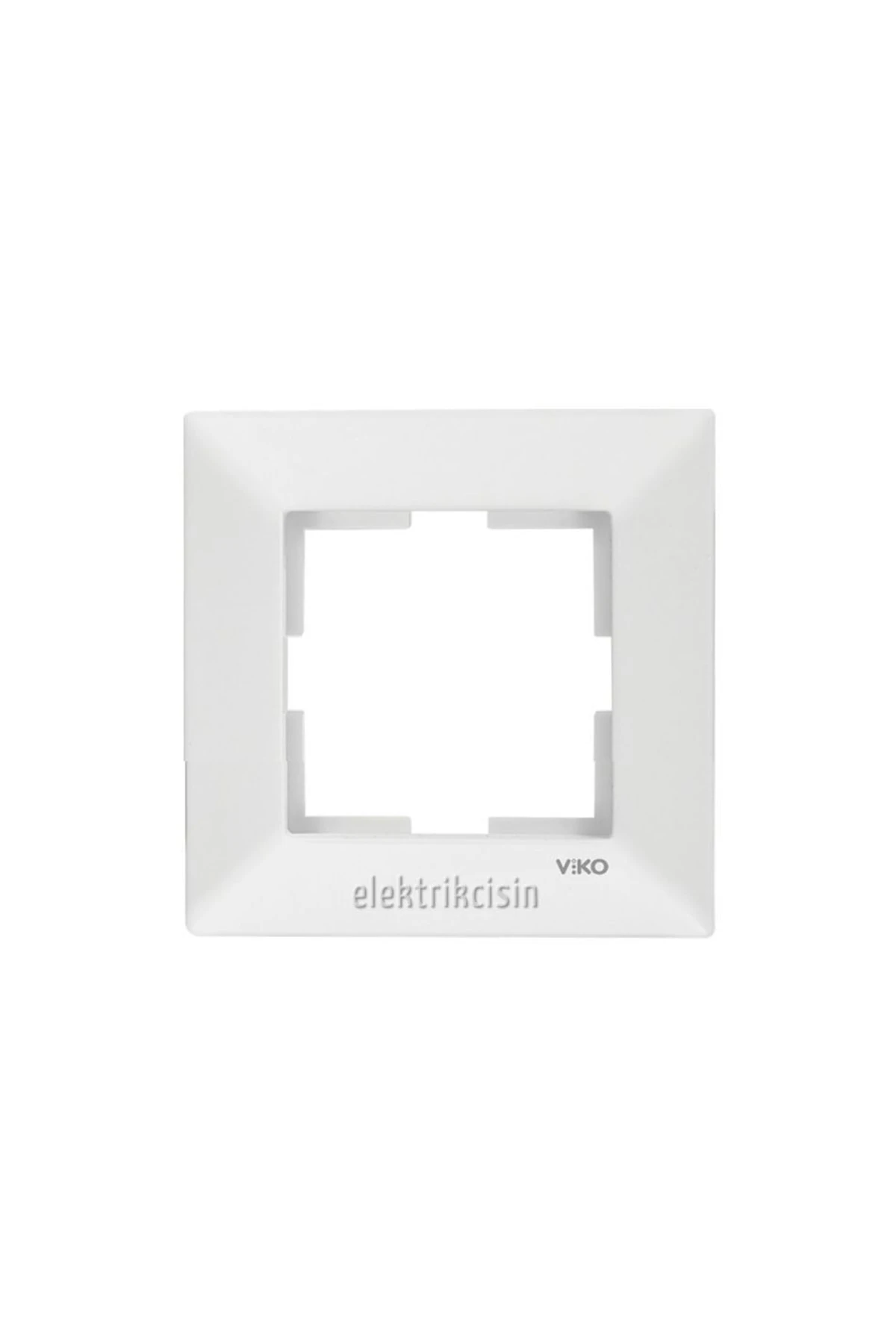 Meridian Beyaz Tekli Çerçeve - 24 Adet
