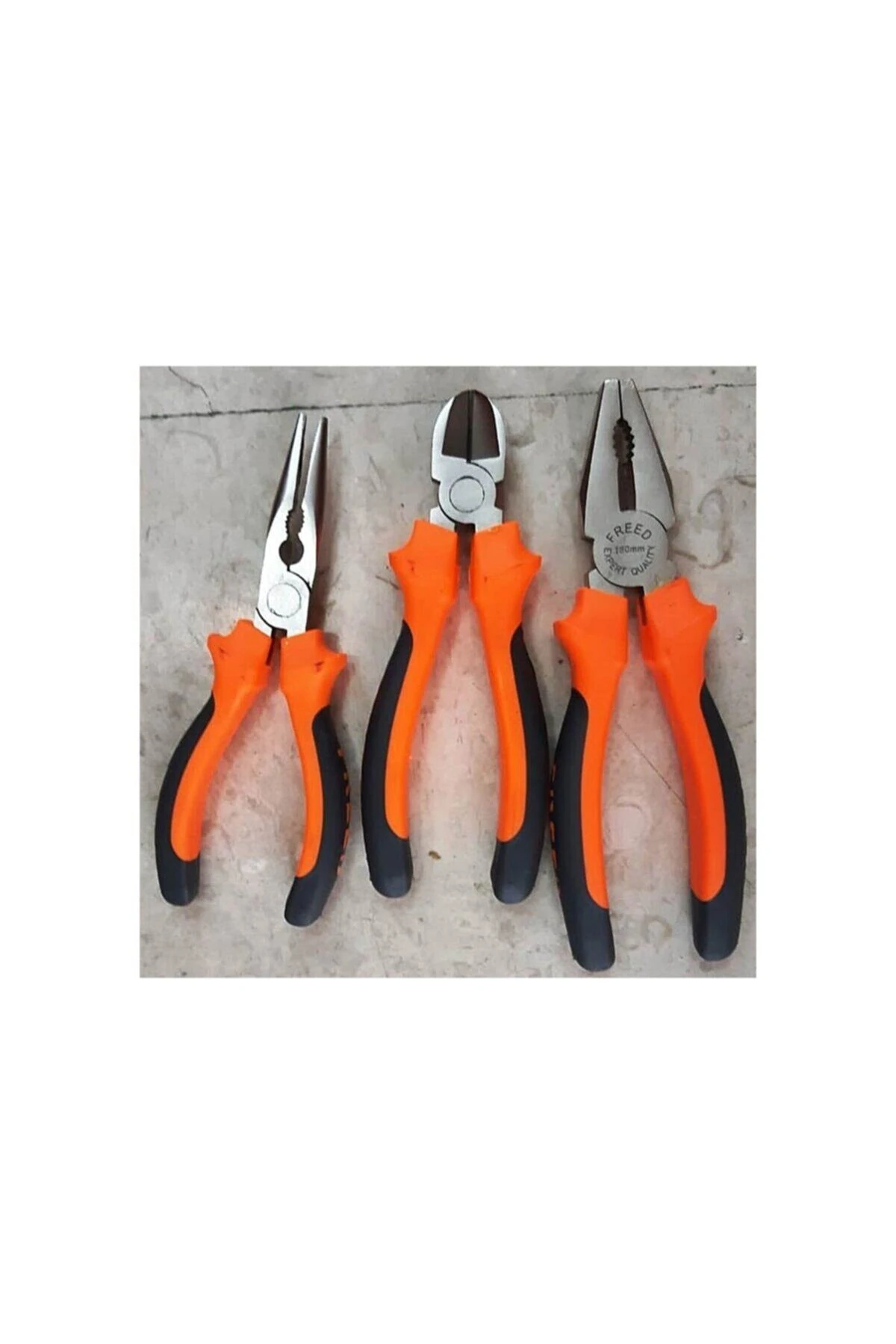 Pense Kargaburun Yan Keski Kombine Set 3'lü