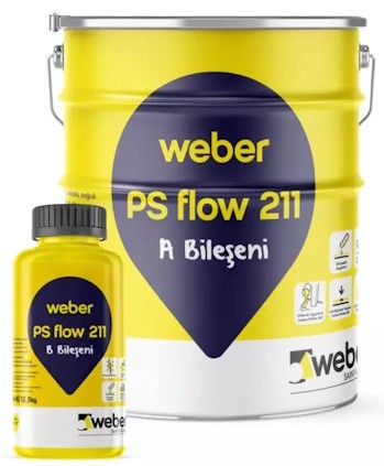 Weber PS Flow 211 Akma Yapmayan Derz Dolgu Malzemesi 12,5 Kg Set