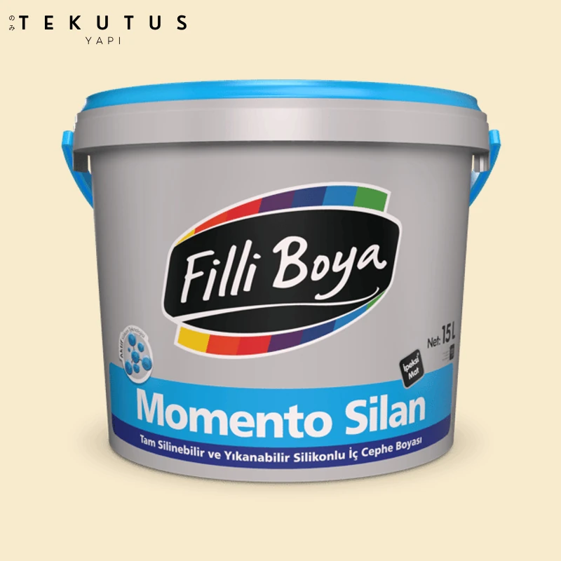 Momento Silan Silikonlu Iç Cephe Boyası 15 L Fildişi / 1020