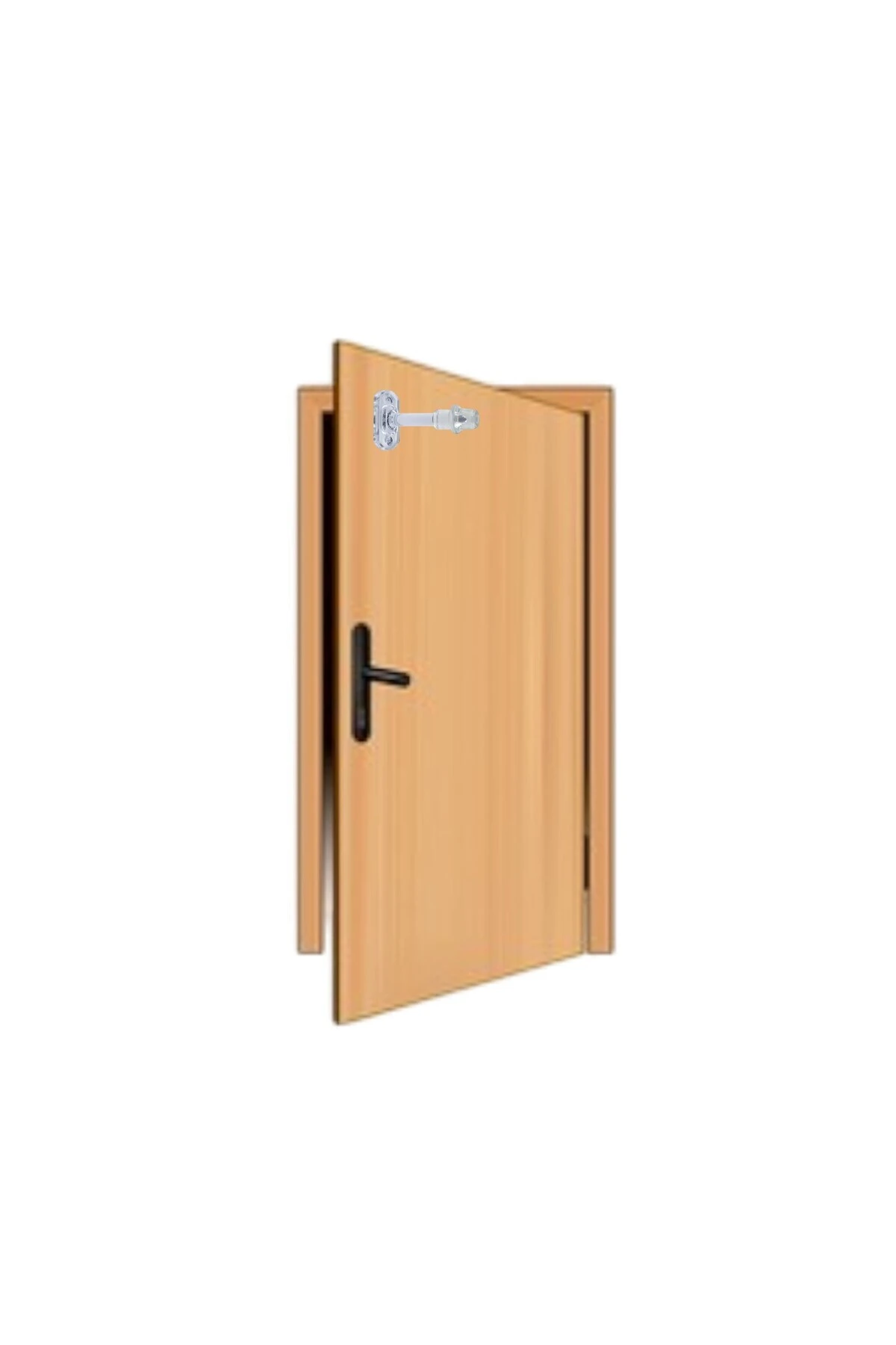 Şeffaf Plastik Kapı Pencere Arkası Tampon 8 CM Vidalı Duvar Koruyucu Silikon Stoper 10 Adet