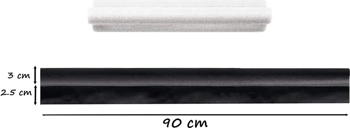 Kapı Altı Rüzgar Önleyici Isı Yalıtım Süngeri Eşik Altlığı Stoper Rüzgarlık Toz Soğuk Sünger Çelik Kapı Tek Taraflı 90 cm