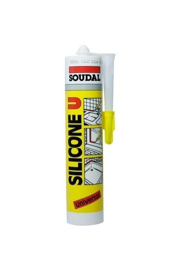 Şeffaf Silikon 280 ml (4 Adet)