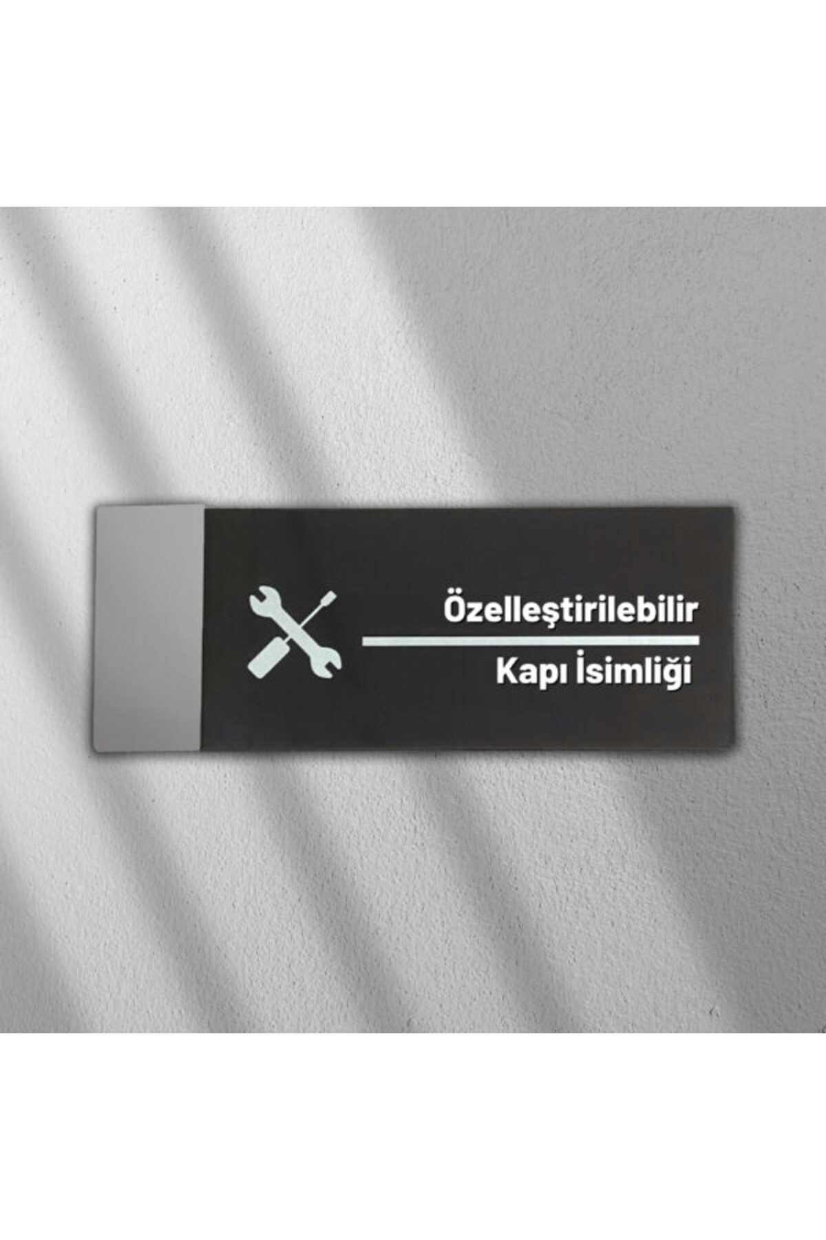Klasik Seri Özelleştirilebilir Ofis Oda Kapı Isimliği Yönlendirme Tabelası