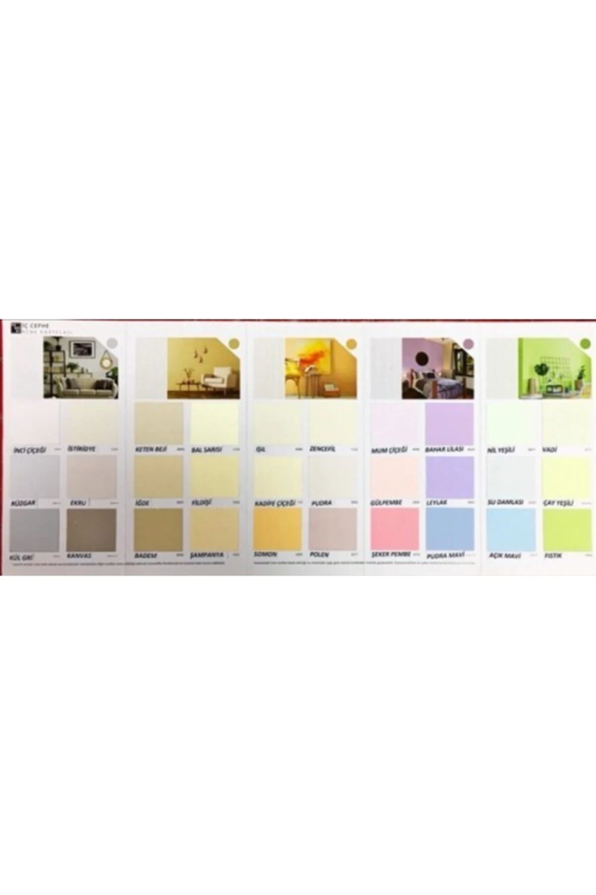 Istiridye Rengi Plastik Su Bazlı Iç Cephe Boyası 20 kg