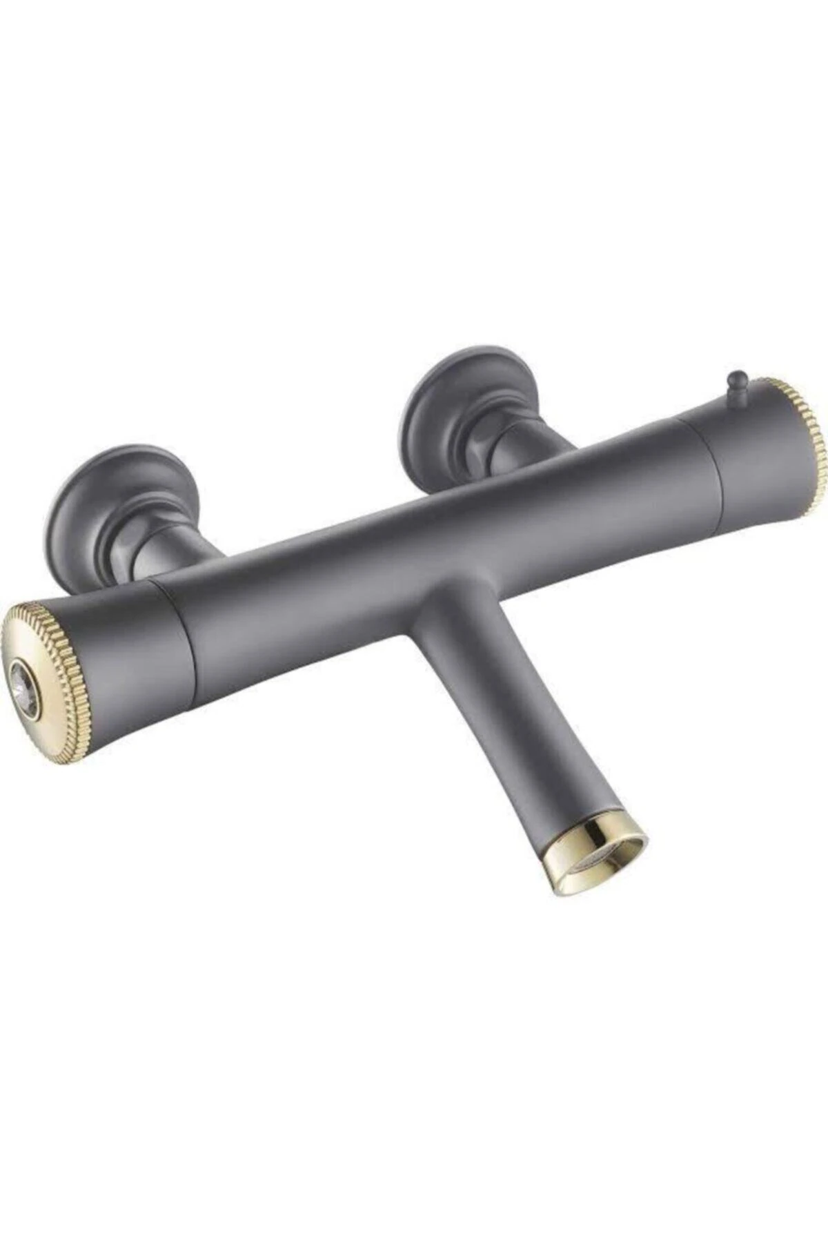 Brilla Termostatik Banyo Bataryası (siyah-altın) 7319730024