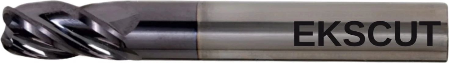 6R0.5X15X6H6X50 Z4 Karbür Köşe Radüs Freze