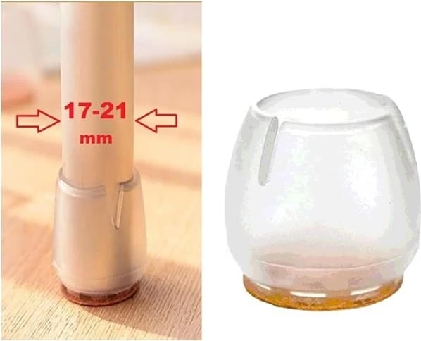 Sandalye Pabucu,masa,koltuk,tabure Ayak Kılıfı 8 Adet (Small)